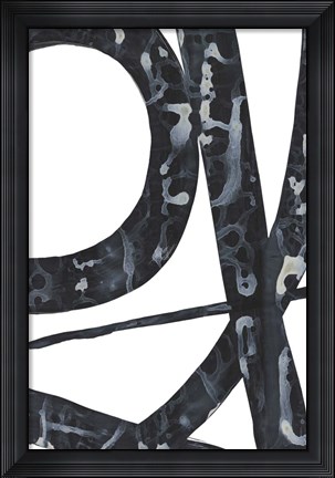 Framed Onyx Tracery II Print