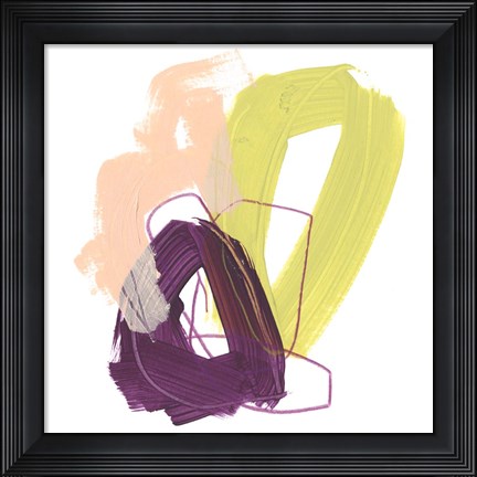 Framed Convex Motion I Print