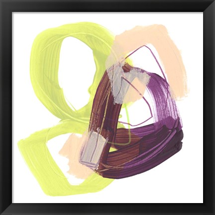 Framed Convex Motion II Print