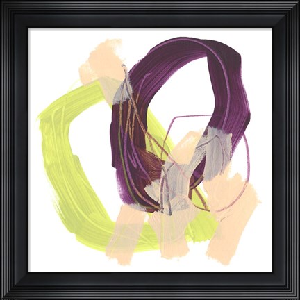 Framed Convex Motion III Print