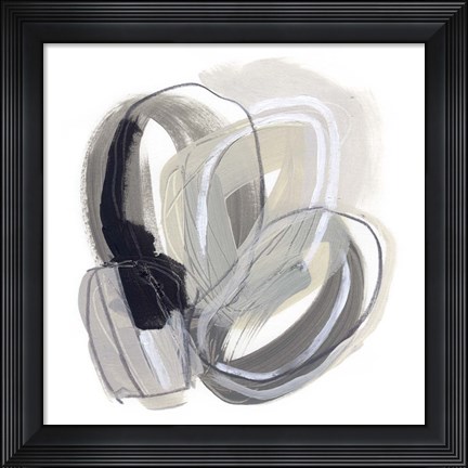 Framed Circular Balance III Print