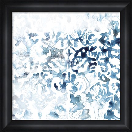 Framed Blue Reverie II Print