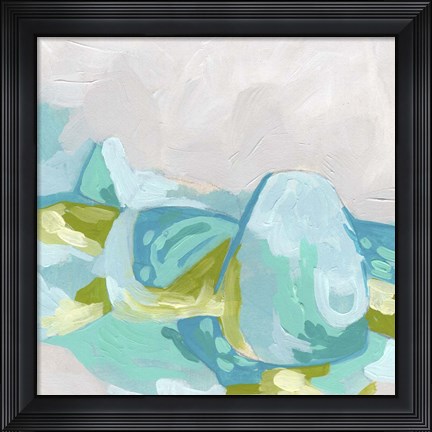 Framed Geode Vista I Print