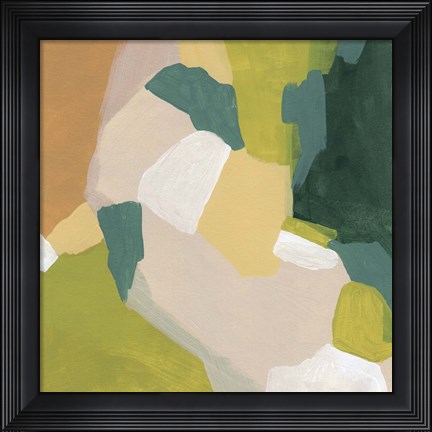 Framed Field Survey I Print