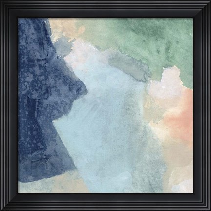 Framed Sea Patch I Print