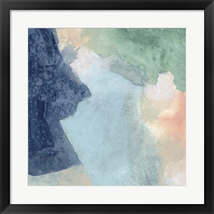 Framed Sea Patch I Print