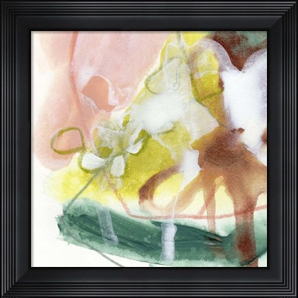 Framed Verdigris Spring IV Print