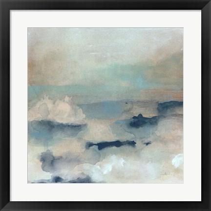 Framed Shoreline Dusk I Print