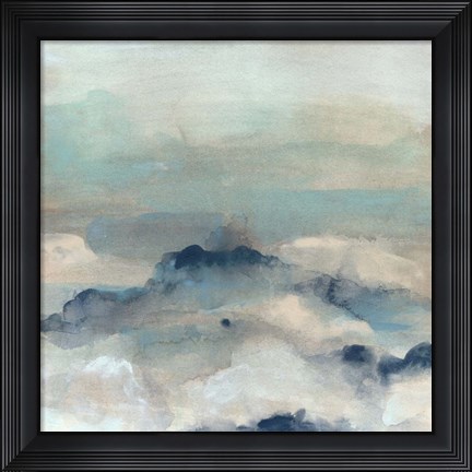 Framed Shoreline Dusk II Print