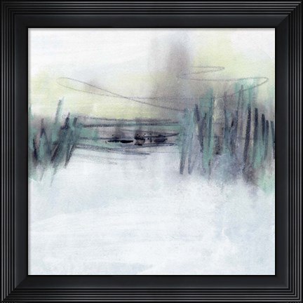 Framed Treeline Borealis II Print