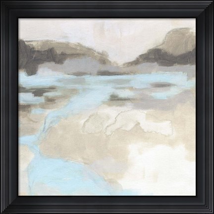 Framed Neutral Plain I Print