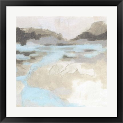 Framed Neutral Plain I Print