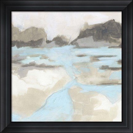Framed Neutral Plain II Print