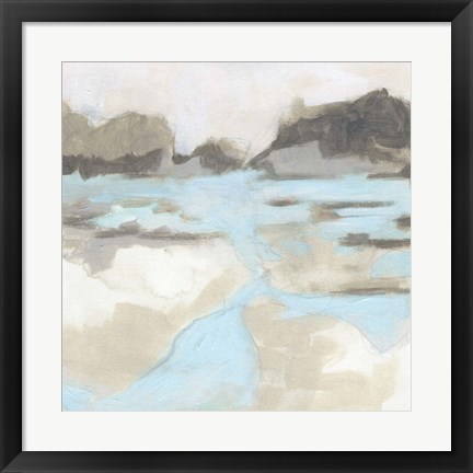 Framed Neutral Plain II Print