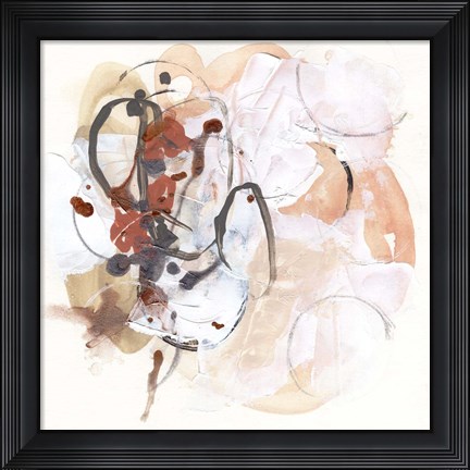 Framed Rosewood II Print