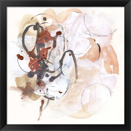 Framed Rosewood II Print