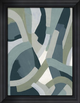 Framed Limestone Puzzle II Print