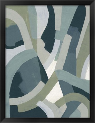 Framed Limestone Puzzle II Print
