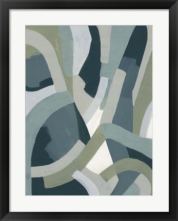 Framed Limestone Puzzle II Print