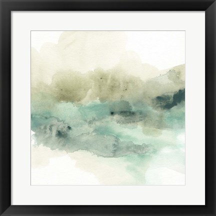 Framed Mountain Haze II Print