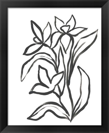 Framed Jonquil Gesture II Print