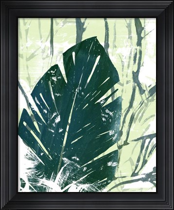 Framed Palm Pastiche IV Print