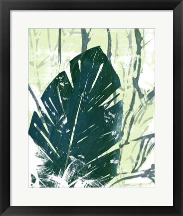 Framed Palm Pastiche IV Print