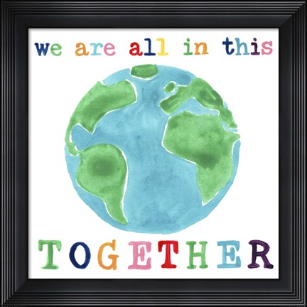 Framed Rainbow Hope II Print