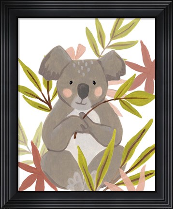 Framed Koala-ty Time I Print