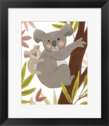 Framed Koala-ty Time III Print