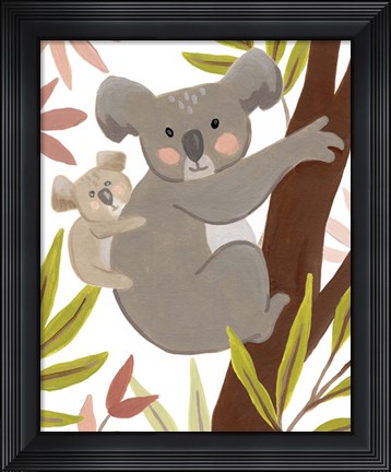 Framed Koala-ty Time III Print
