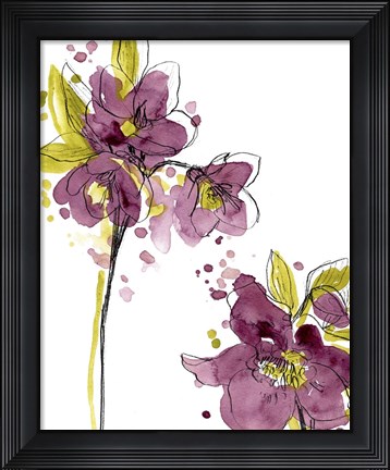 Framed Spring Contours VI Print