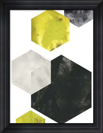Framed Geo Mobile IV Print