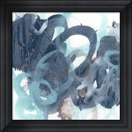 Framed Blue Byte I Print