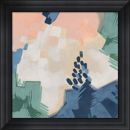 Framed Pixel Data II Print