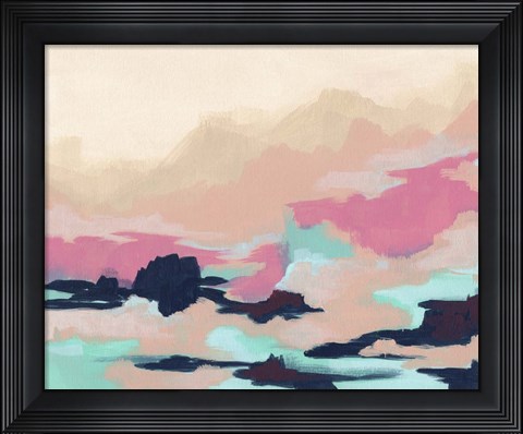 Framed Calypso Coast II Print