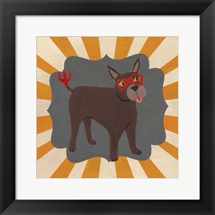 Framed Halloween Carnival II Print