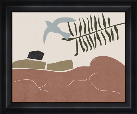 Framed Other Land II Print