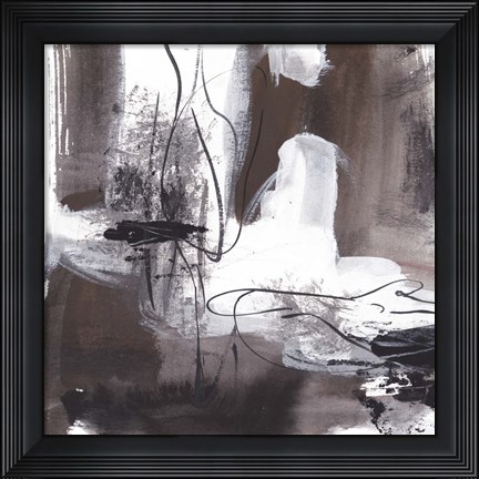 Framed Lakeside Birch II Print