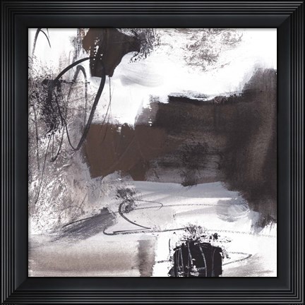 Framed Lakeside Birch III Print