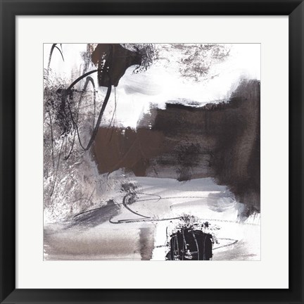 Framed Lakeside Birch III Print