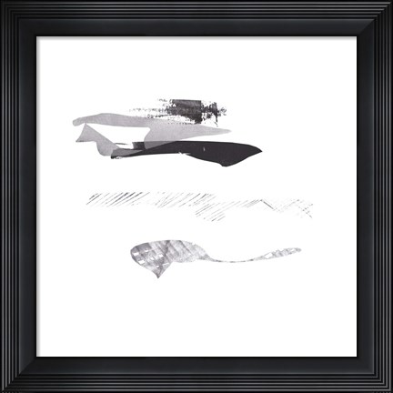 Framed Cotton Scraps II Print