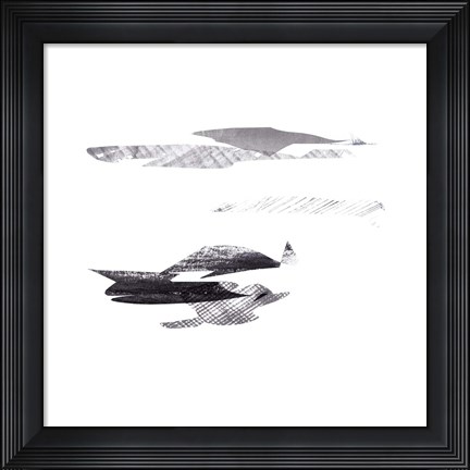 Framed Cotton Scraps III Print