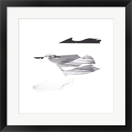 Framed Cotton Scraps IV Print