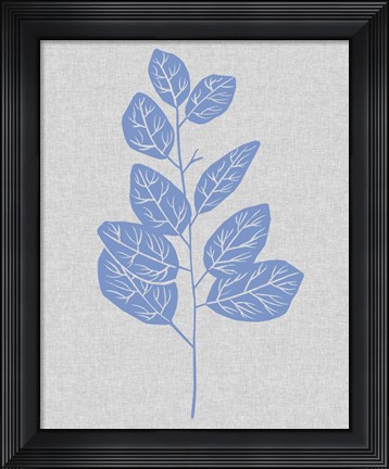 Framed Blue Stem I Print