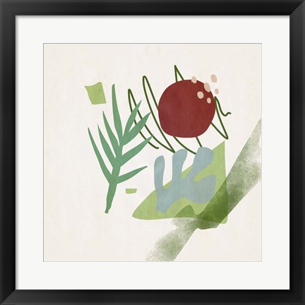 Framed Grassland I Print