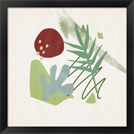 Framed Grassland II Print