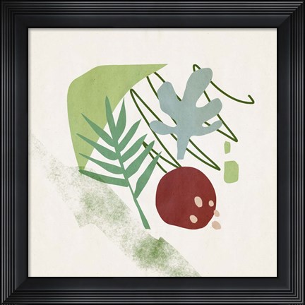 Framed Grassland III Print