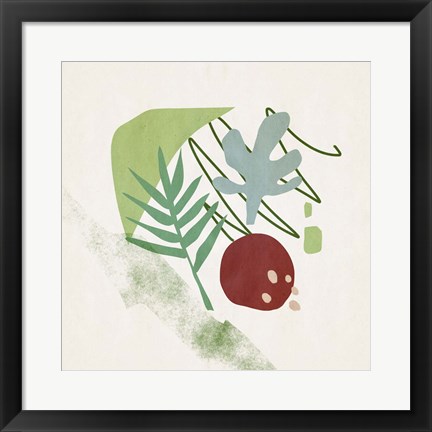 Framed Grassland III Print