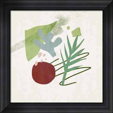 Framed Grassland IV Print